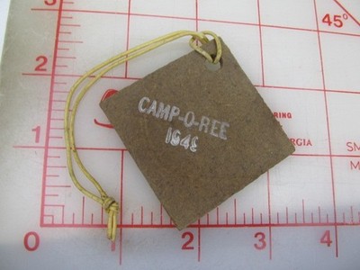 1949 Camporee collectible wooden patch (o32)
