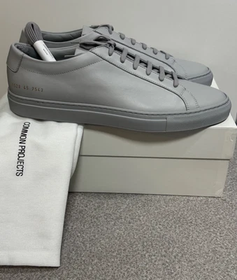 Common Projects Original Achilles Grey Size 12 Men (45 EU) Damaged Box - Image 1 of 4
