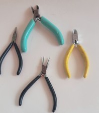 Lot of 4 Vtg Pliers Bead Smith,Vigor Germany PL# 291 & Aven W.Germany And Japan
