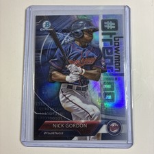 2018 Bowman - #Bowman Trending Nick Gordon ##-NG (RC)