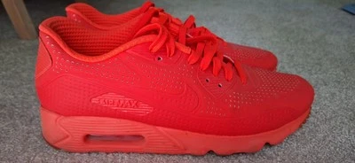 Nike Air Max 90 Ultra Moire Bright Crimson Neon Koralle Gr.44,5 Gebraucht - Bild 1 von 4