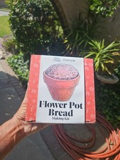 Farm Steady/terrain Flower Pot Bread Making Kit Nwt Makes 4 Loaves