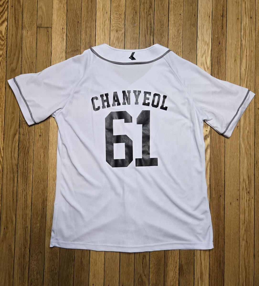 EXOPLANET Chanyeol #61 Baseball Jersey YOUTH 2XL XXL HTF | eBay