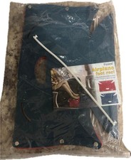 Fizzest Airplane Foot Rest Travel Accessory for Airplane Flights and Trips 2Pack