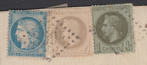 FRANCE, 18 Sept 1871 - LETTRE DE SAINT ANTHÈME A CLERMONT FERRAND - SCARCE - Picture 2 of 3