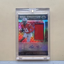 2023 Illusions First Impressions Auto Jaxon Smith-Njigba Buckeye /75
