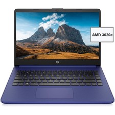 HP 14 Laptop AMD 3020e 4 GB RAM 64 GB eMMC Storage 14-inch HD Touchscreen Win10