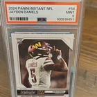 Panini Instant 2024 Jayden Daniels #54 /6199 PSA 9 Rookie Football