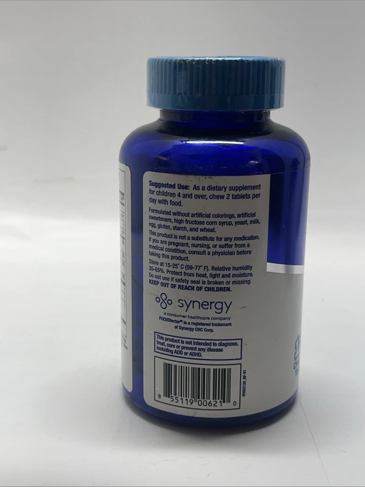 2 件 Focus Factor 儿童大脑健康补充剂 Berry Blast 120 克拉 (240 共) 6/27 — 第 4/4 张图片