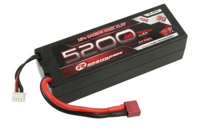 Robitronic - LiPo car 11.1v 5200mAh 3S 40C Deans Hardcase