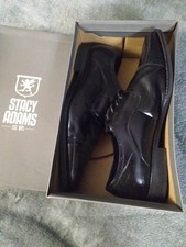 Stacy Adams Men's Kenway Black Shoes 20194-001 Size 12W - W/Box