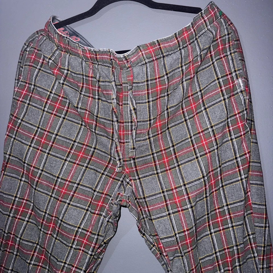 Мужские фланелевые брюки Eddie Bauer в клетку зеленые/черные/красные клетчатые большой размер - Изображение 2 из 4