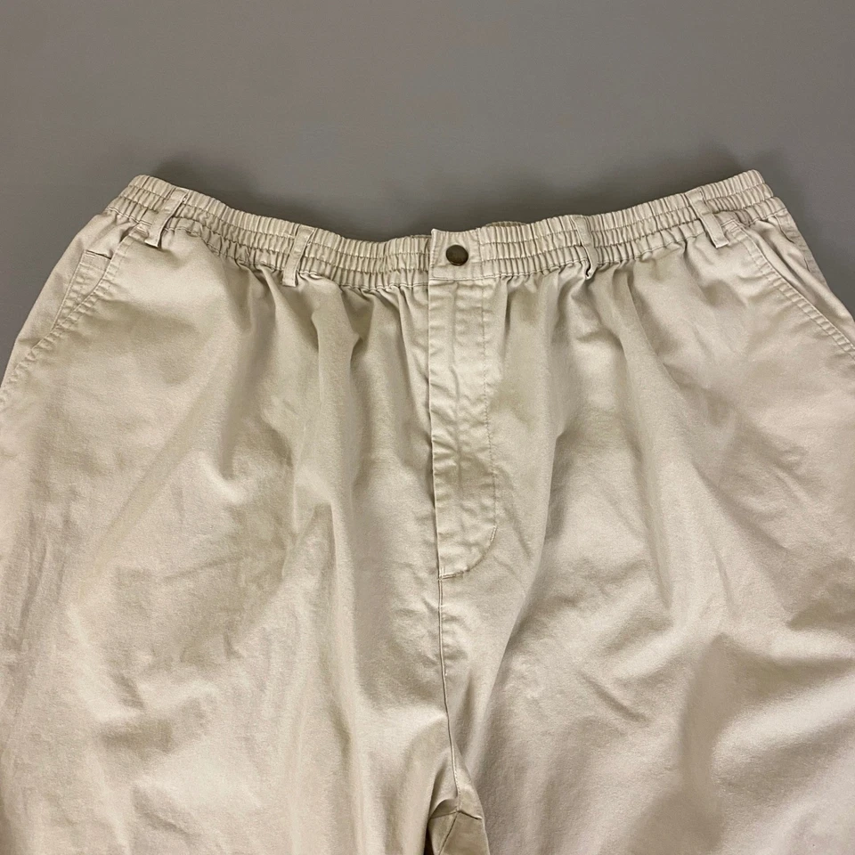 Pantalones Cortos Haband Informales Joe Para Hombre 40 Cintura Beige Mezcla de Algodón Elástico Elástico Foto 2 de 4