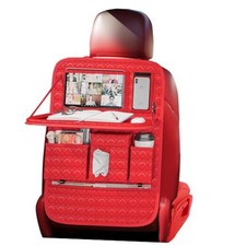 Backseat Car Organizer 1 Pack, Car Back Seat Organizers with 1 PC Red