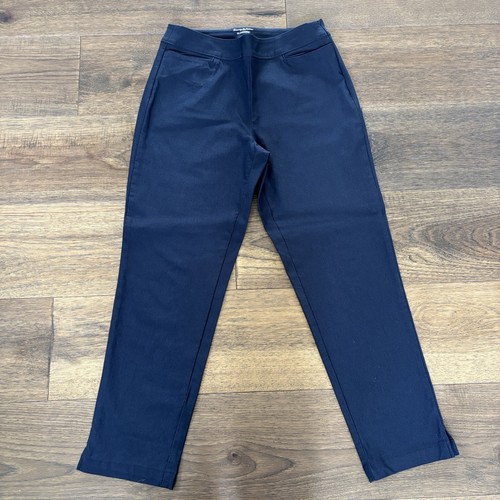 Tommy Bahama, Tommy Bahama Pants Womens 4 Navy Coastal City Ankle IslandZone UPF 30 Stretch