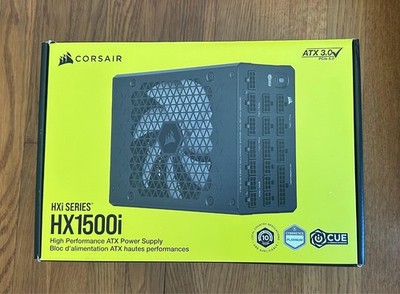Corsair HX1500i 1500W Fully Modular ATX Power Supply 80+ Platinum Open Box