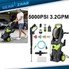 3000W Electric Pressure Washer 5000PSI Max 3.2 GPM Power Washer Cleaning Machine