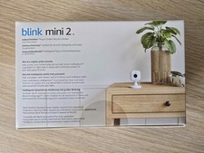 Blink Mini 2 Plug-In CCTV Smart Security Camera - White **Brand New** UK Model
