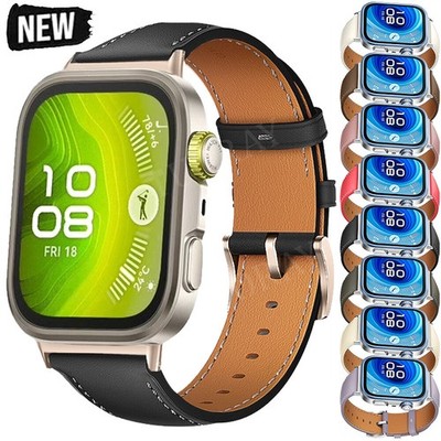 Leather Band Strap Replacement Bracelets For Huawei Watch Fit 5/Fit 4 Pro/ Fit 3