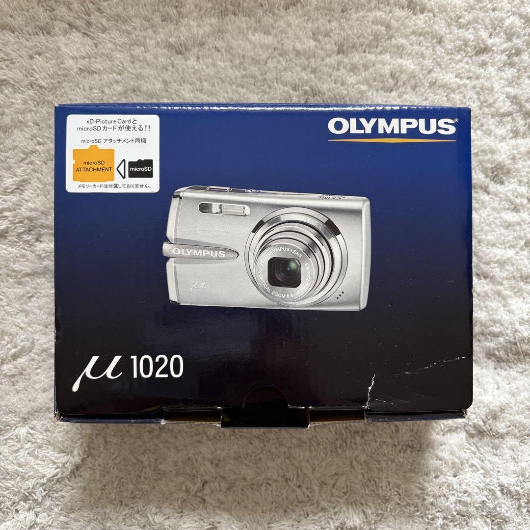 OLYMPUS μ 1020 Olympus μ1020 Rose Pink Retro Digital Camera 10x Zoom