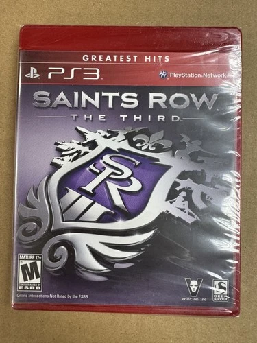 Saints Row: The Third Greatest Hits GH Sony Playstation 3 PS3 New Factory Sealed