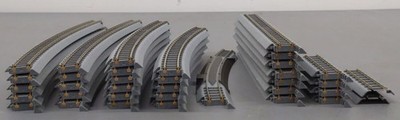 Walthers HO Scale Assorted Power-Loc Track-Straight, Curve & Terminal [35] LN