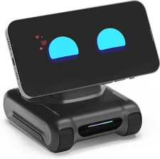 LOOI Robot-Space Black – AI Desktop Companion with Visual Understanding (Objects