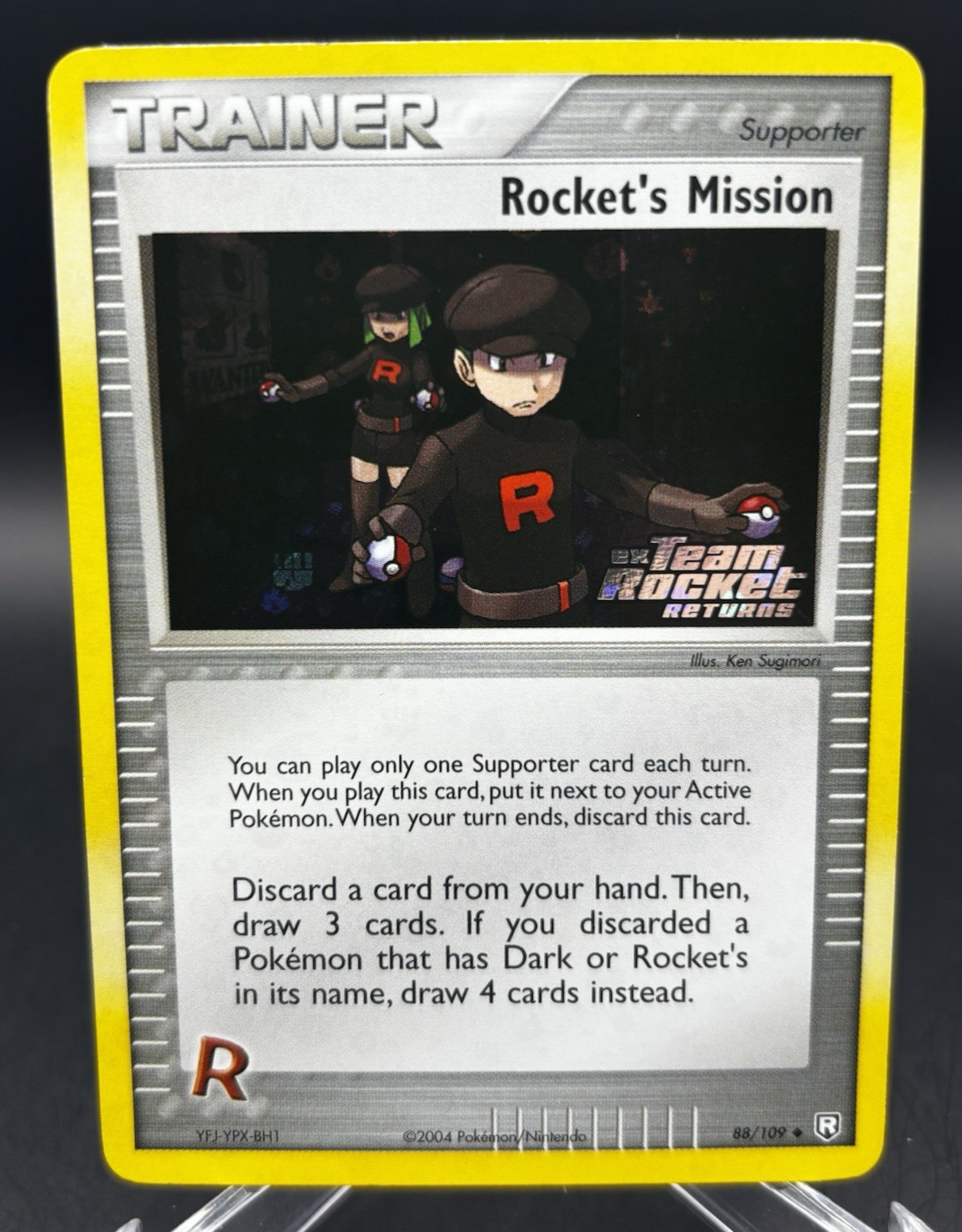 Rocket's Mission 88/109 Team Rocket Returns Reverse Holo