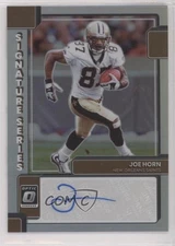 2022 Panini Donruss Optic Signature Series Holo Joe Horn #SS-JHO Auto