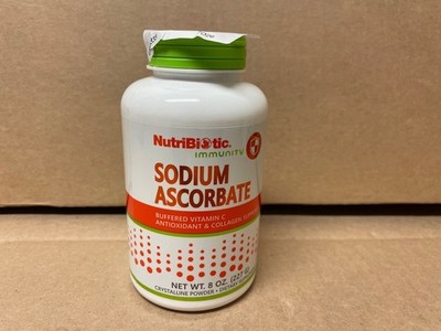 11/26 NutriBiotic - Sodium Ascorbate Buffered Vitamin C Powder, 8 Oz