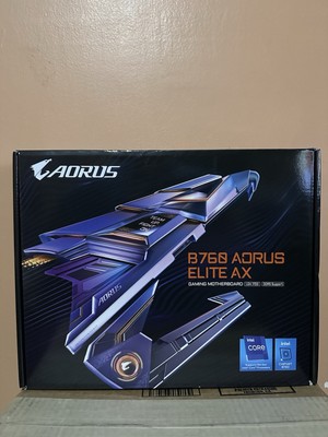 B760 AORUS ELITE AX Gaming Motherboard lga 1700 new open box