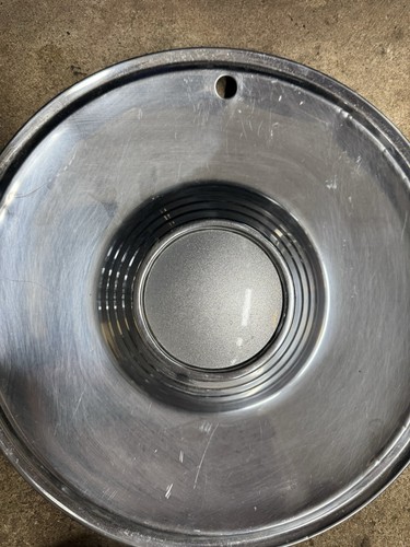 Vintage 1956-1957 LINCOLN PREMIERE HUBCAPS Set Of 4 - Picture 4 of 16