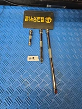 NEW*Matco Tools Silver Eagle 3/8 Drive Knurled Extension Set 3pcs -3"-6"10" Ext