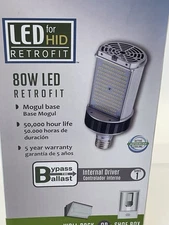Light Efficient Design LED-8089M-G4 80W Shoe Box/Wall Pack Retrofit EX39