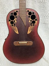 Ovation Adamas 1687-2 (Red) — VERY Early Serial No. 112-84 | Original Owner | Mi