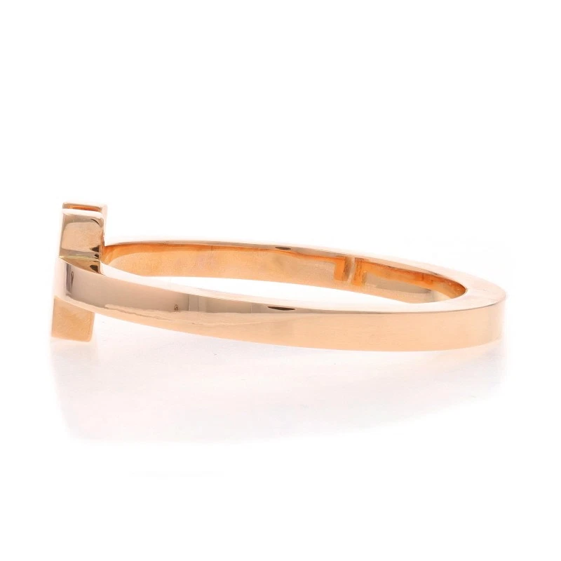 Brazalete Cuadrado Tiffany & Co. T 5 3/4" - Oro Rosa 18k Tamaño Pequeño Foto 3 de 4