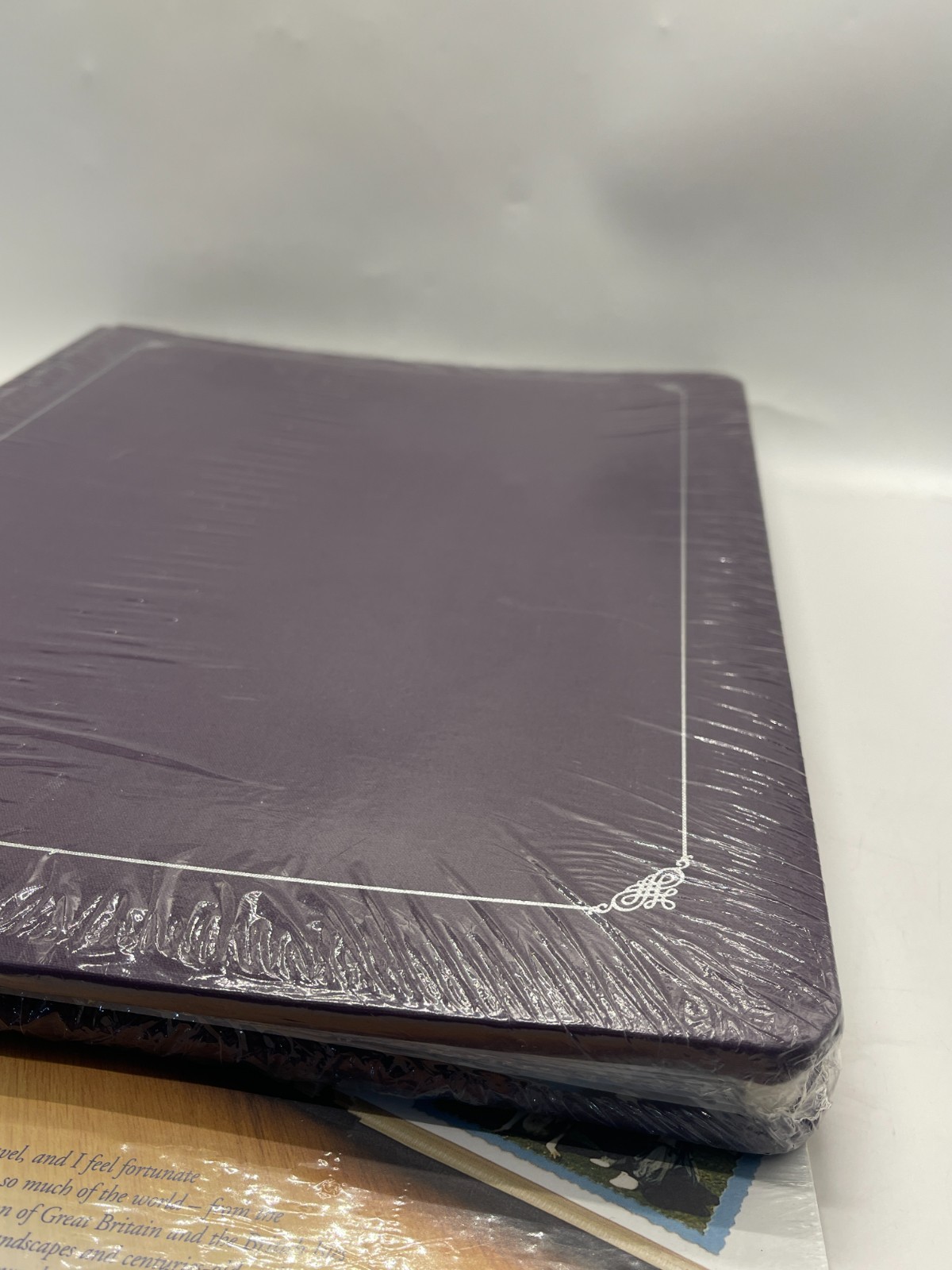 Creative Memories 12x15 Album Purple Mulberry w /15 Pages & 12 Protectors NEW