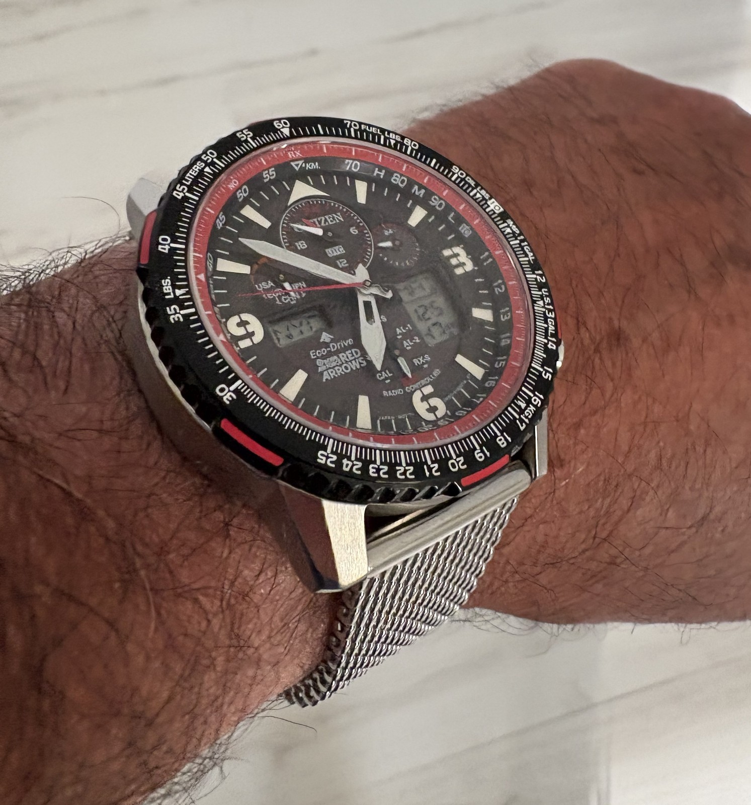 Citizen 'Promaster Skyhawk A-T RED ARROWS' Limited Edition Watch image 4