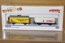 MARKLIN 4513 TOYS R US AUSTRIA PAGA FRUIT & ATOMIC for SPORT WAGON SET on