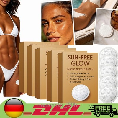 10~50x Purevlab Sun Free Glow Microdarts Patch, Sun Free Glow Tanning Patches
