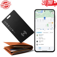 Wallet Tracker Card for Android,Rechargeable Air Tag Wallet Finder, Thin and Lig