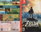 The Legend of Zelda: Breath of the Wild - Nintendo Switch Game Art and Case
