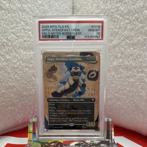 Wizards of the Coast Appa, Steadfast Guardian Borderless Foil EN PSA 10 #0316
