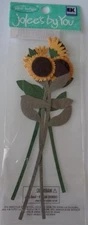 Jolee's by You Sunflower Flowers Embellishments Scrapbooking Cards