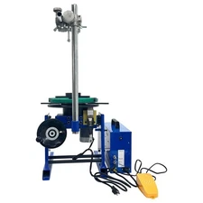 110V 30KG Welding Rotary Turntable Timer Rotary Welding Positioner 0-90 degrees