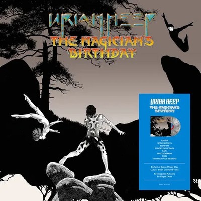 Uriah Heep: The Magician's Birthday LP, GALAXY SWIRL COLOURED Vinyl