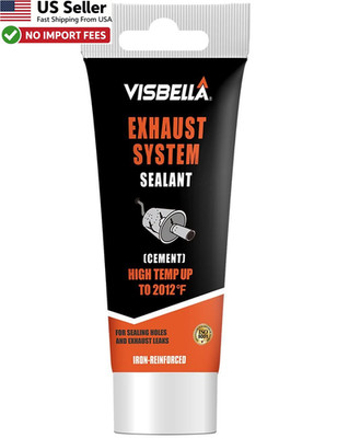 Visbella Exhaust Sealant 75g High Temp Muffler Tailpipe Repair Adhesive FROM USA