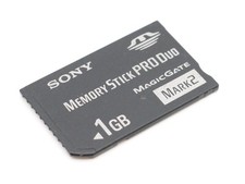 Sony Memory Stick Pro Duo Magicgate Mark 2 Memory Card Storage Medium 1 GB