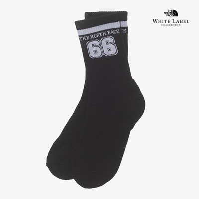 The North Face BIG LOGO SOCKS BLACK 1 Pair Sizes M NY4MQ52J