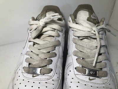 Size 8 - Nike Air Force 1 '07 LV8 White Taupe for sale online | eBay